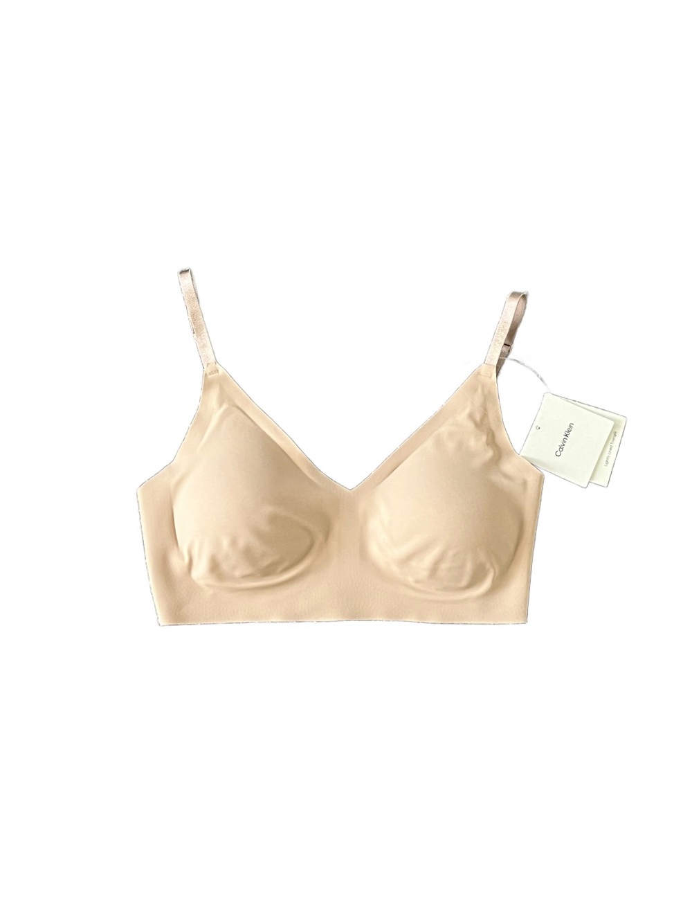 Calvin Klein Seamless Nude Wireless Bralette Size M